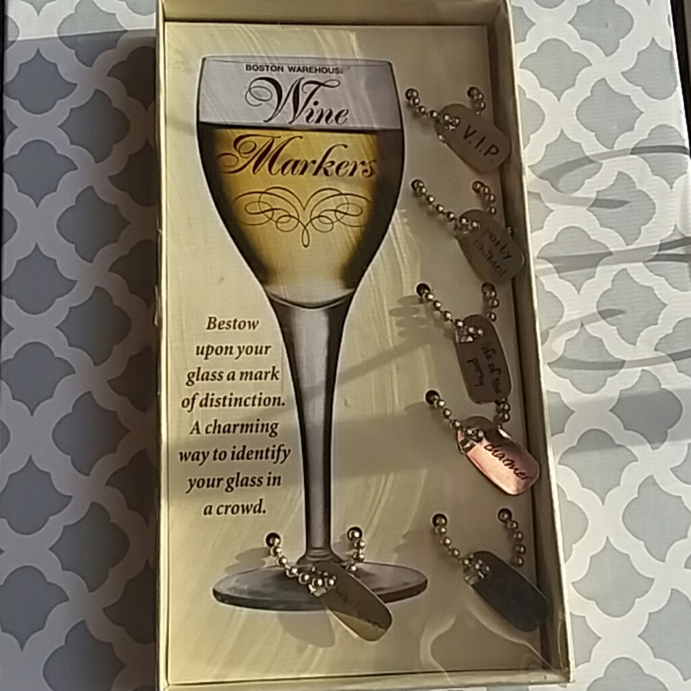 Boston Warehouse wine markers